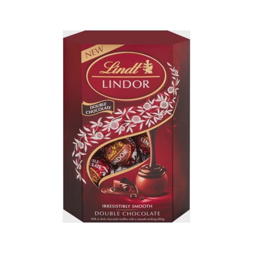 Lindt Double Chocolate Milk Chocolate Truffles