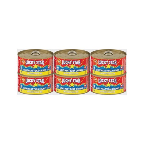 Lucky Star Light Meat Tuna Chunks Sea Foods