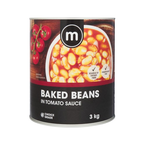 M Baked in Tomato Sauce Beans