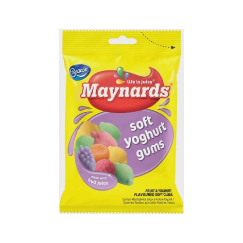 Maynards Jelly Sweets Gums Fruity Soft Yoghurt Fruits J