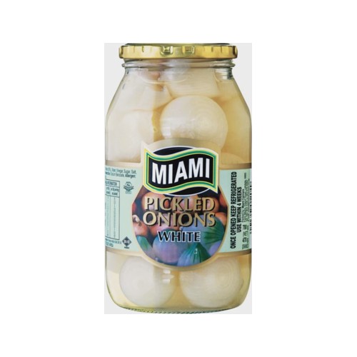 Miami Pickled Onions White Vegetables