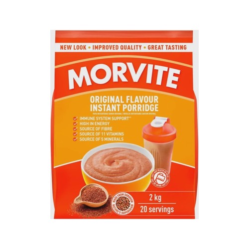 Morvite Instant Porridge Original Flavour Pouch