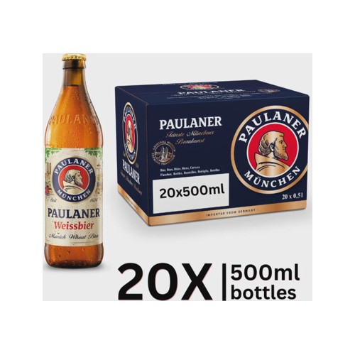 Paulaner Weissbier Weiss Bottle