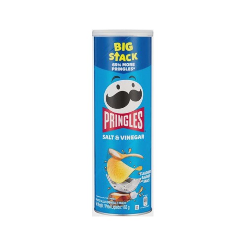 Pringles Potato Chips Salt & Vinegar Chips