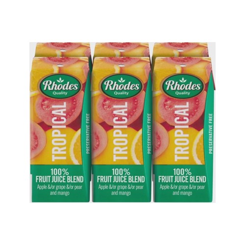 Rhodes Tropical 100 Fruit Juice Blend