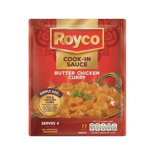 Royco Butter Chicken Curry Dry Cook in Sauce