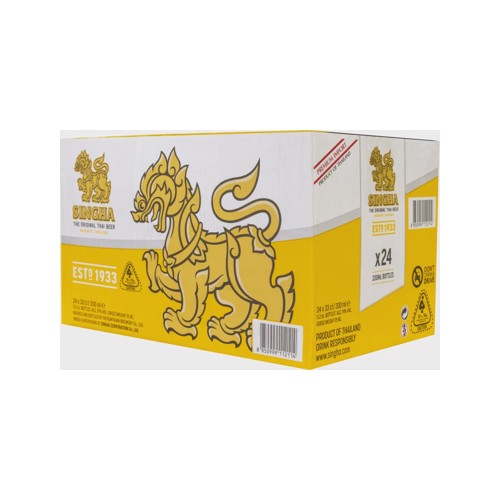 Singha Beer Lager Bottle