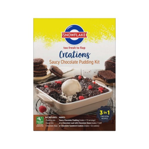 Snowflake Creations Saucy Chocolate Pudding Kit 510 g