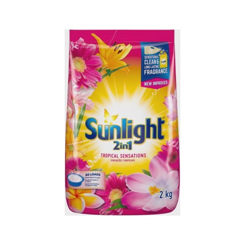 Sunlight 2-in-1 Tropical Sensations Washing Powder 2 kg