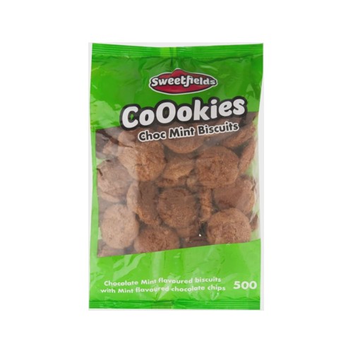 Sweetfields Chocolate Mint Flavoured Cookies