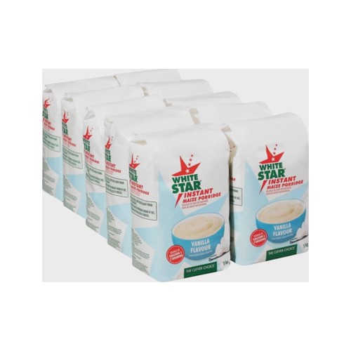 White Star Instant Maize Vanilla Flavour Pouch