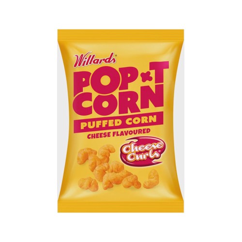 Willards Popticorn Cheese Cheese Popcorn