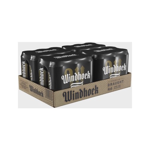 Windhoek Premium Draught Beer Can