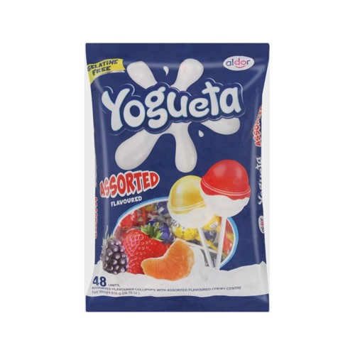 Yogueta Assorted Lollipops Assorted Lollipop