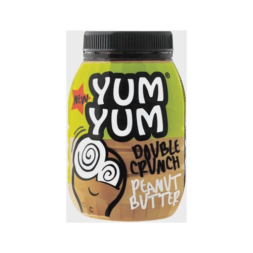 Yum Yum Double Crunch Peanut Butter 800 g