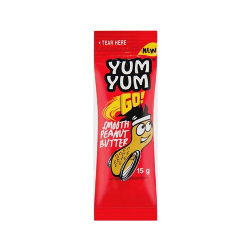 Yum Yum Go Smooth Peanut Butter 15 g