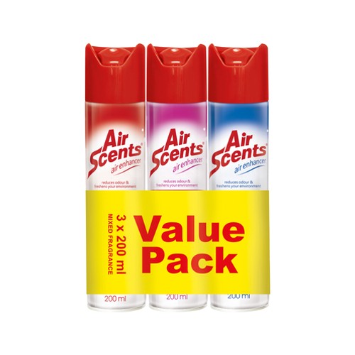 Air Scents Branded Pack 200ml x 3