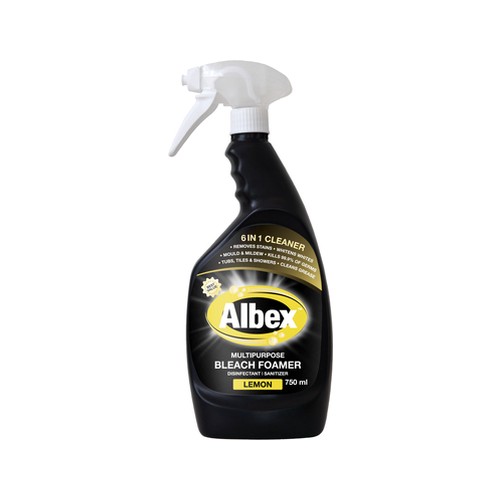 albex lemon spray bleach 750ml