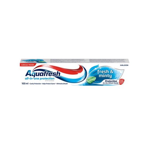 aquafresh fresh & minty toothpaste 100ml