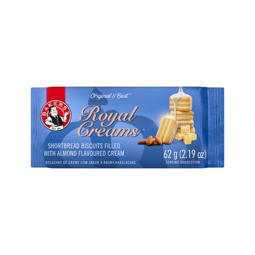 Bakers Royal Creams 62g