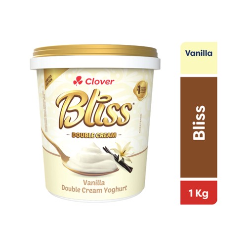 Bliss Double Cream Vanilla Yogurt 1kg