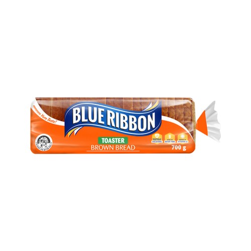 Blue Ribbon Brown Toaster Bread 700g