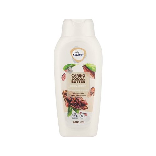 body sure cocoa butter body lotion 400ml