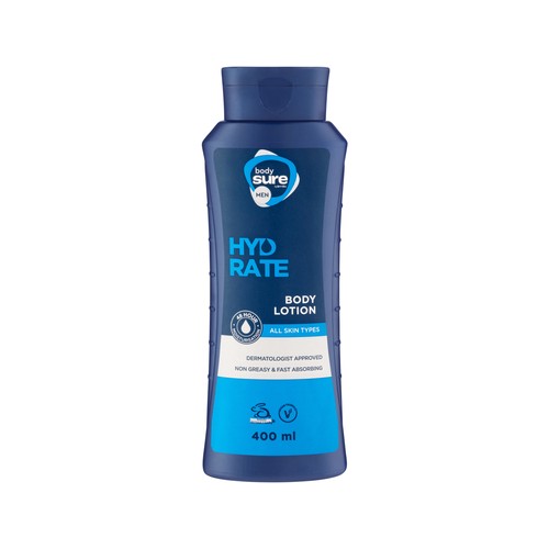 Body Sure Men Body Hydrate Lotion 400ml