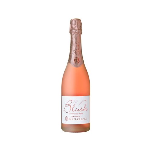 bon courage blush vin doux 750ml
