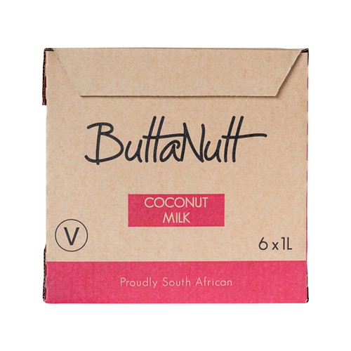 buttanutt coconut milk 6 x 1l