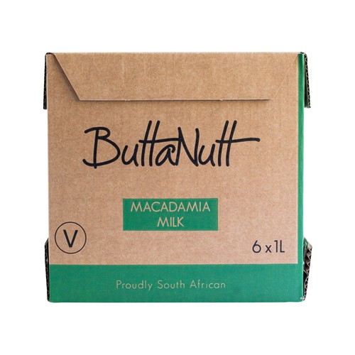 buttanutt macadamia milk 6 x 1l