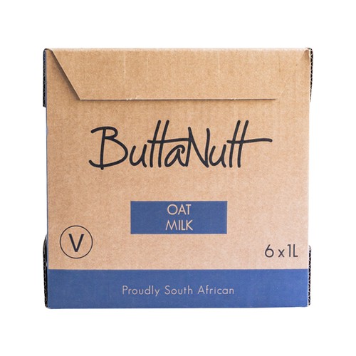 buttanutt original oat milk 6 x 1l