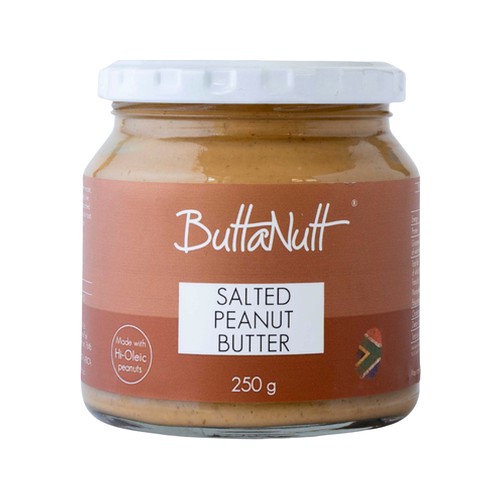 buttanutt salted peanut butter 250g