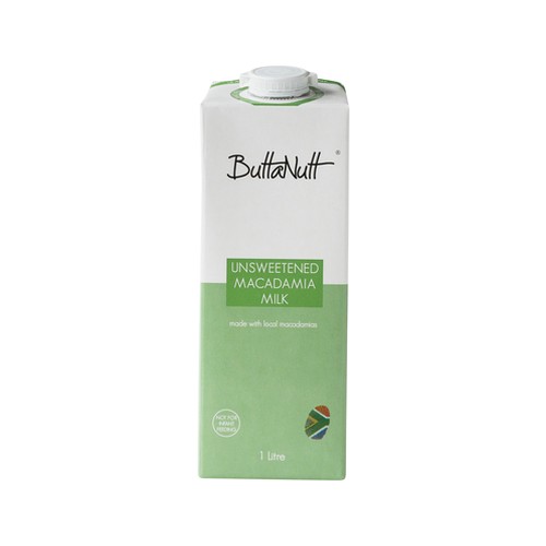 buttanutt unsweetened macadamia milk 1l