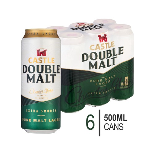 Castle Double Malt Pure Malt Lager 6 x 500ml