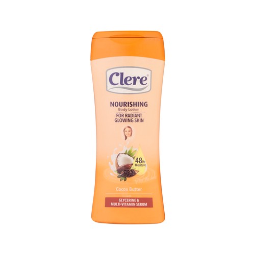 clere cocoa butter body lotion 400ml
