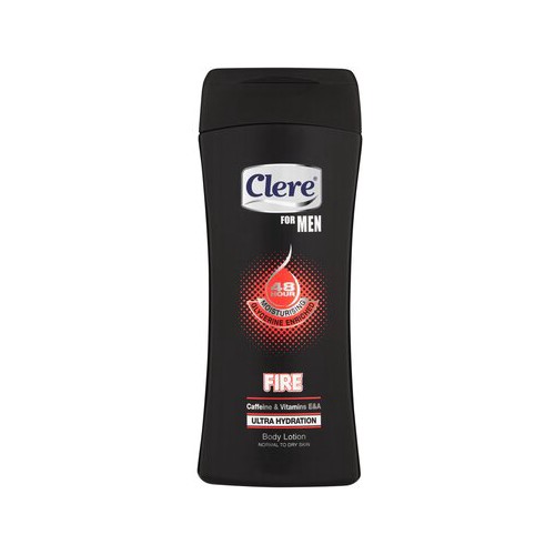 Clere Men Fire Body Lotion 400ml