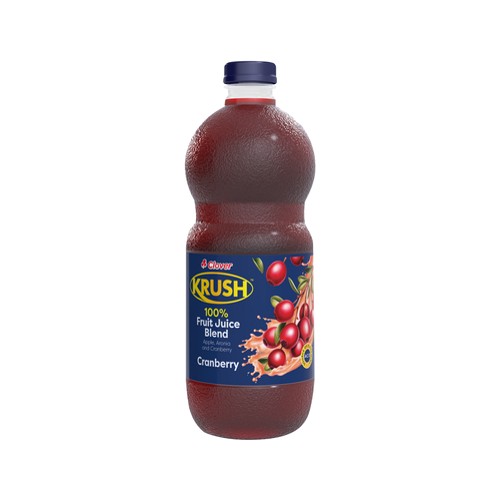 Clover Krush Fruit Juice 100 Cranberry 1.5l