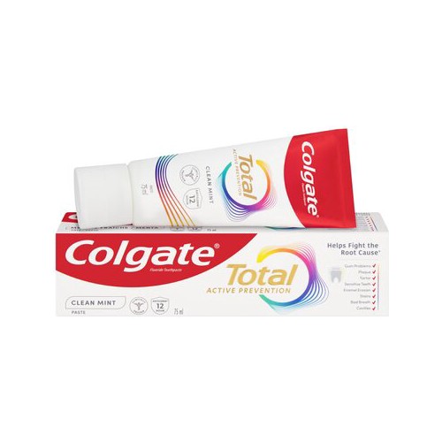 colgate total 12 clean mint antigerm multibenefit toothpaste 75ml