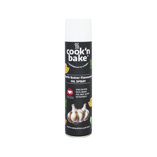 cook n bake garlic butter oil spray 300ml