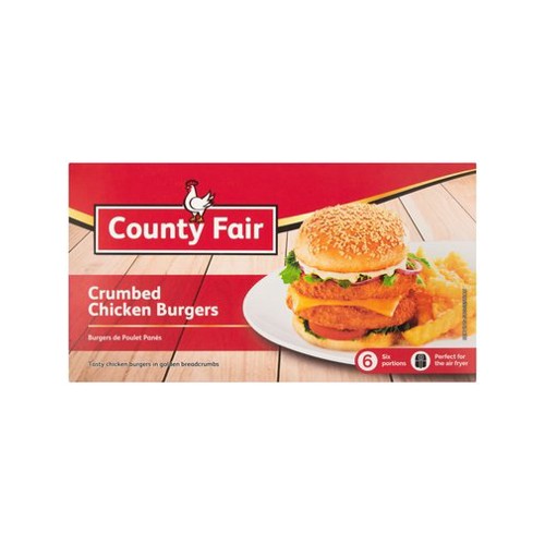 County Fair Chicken Burger 400g