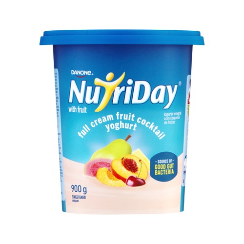 Danone Nutriday Full Cream Fruit Cocktail Yoghurt 900g