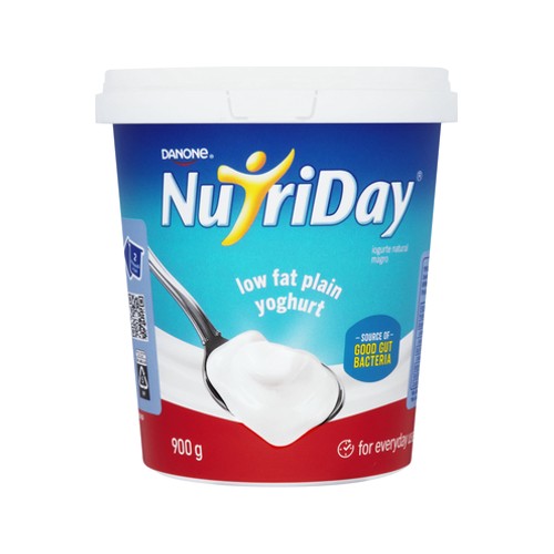 Danone Nutriday Low Fat Plain Yoghurt 900g