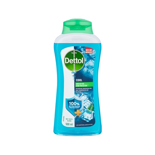 dettol instant cool shower gel 500ml