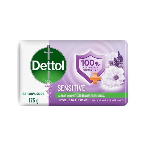 Dettol Sensitive Hygiene Hand & Body Soap 175g