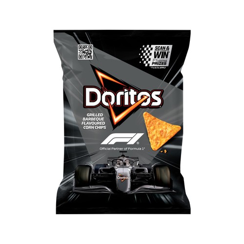 Doritos Grilled Bbq Corn Chips 240g