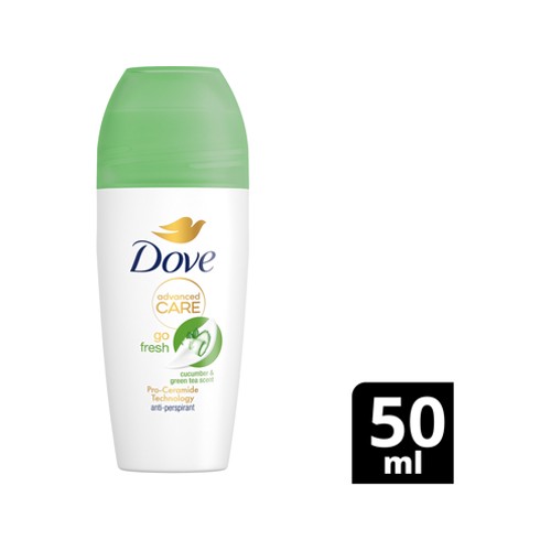 dove go fresh cucumber & green tea antiperspirant roll-on 50ml