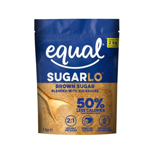 Equal Sugarlo Brown Sugar Blended with Sucralose 1kg