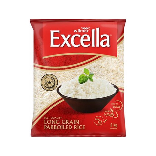 Excella Rice Parboiled 2kg