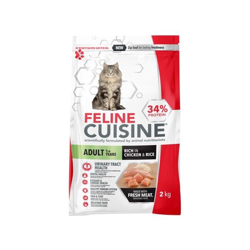 Feline Cuisine Adult Chicken & Rice 2kg